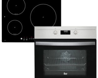 Conjunto de dos piezas, Vitrocerámica Teka Ib-6130 inducción + Horno Teka Ho-625 Inoxidable